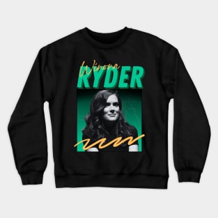 Winona ryder***original retro Crewneck Sweatshirt